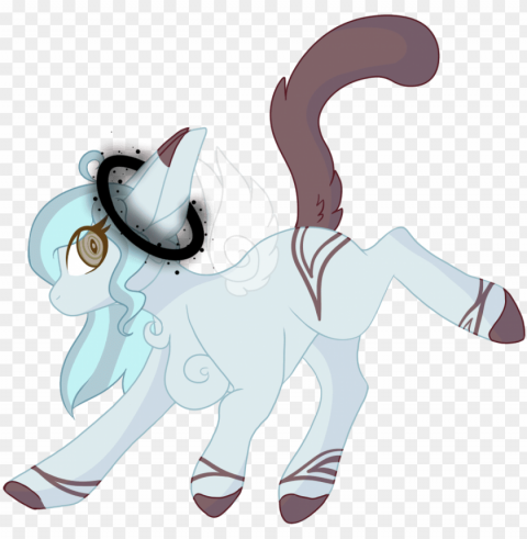 artist kiara kitten augmented tail female - cartoo Isolated Element in HighQuality PNG