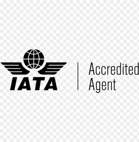 artner logo - iata accredited agent logo black white Clean Background PNG Isolated Art