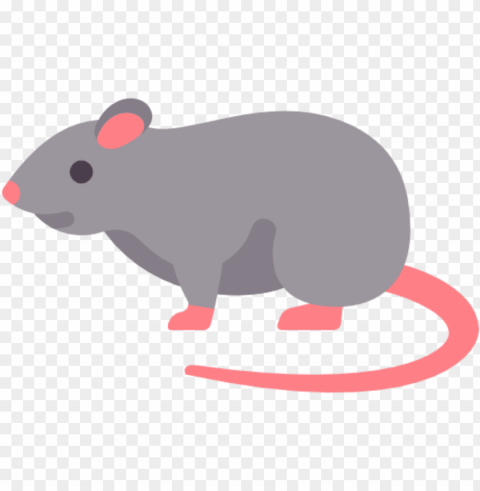 artnering with rats to save human lives - rat flat ico Transparent Cutout PNG Graphic Isolation