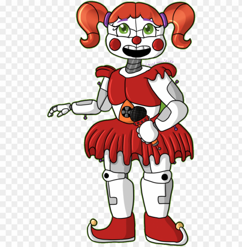 artworkcircus - circus baby drawi PNG photo