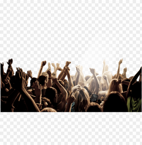 arty crowd - crowd at concert PNG for design PNG transparent with Clear Background ID 431440cf
