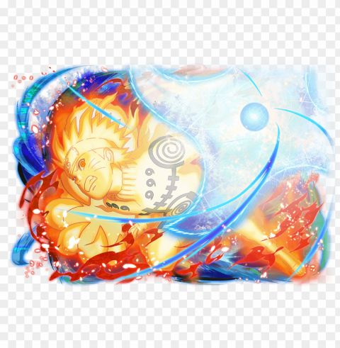 aruto blazing naruto two suns Isolated Character with Transparent Background PNG