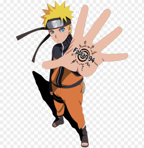 aruto uzumaki by fabiansm on deviantart vector transparent - transparent naruto PNG Image with Clear Background Isolated