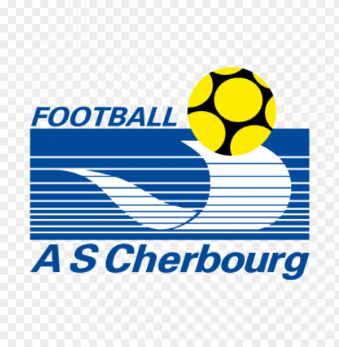 as cherbourg football vector logo Isolated Item on HighQuality PNG