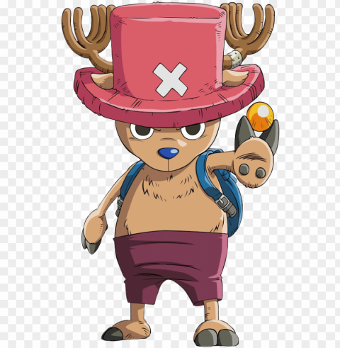 as you can probably tell chopper isn't exactly human - tony tony chopper Alpha channel PNGs
