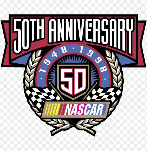 ascar logo transparent - nascar 50th anniversary logo PNG images with clear alpha channel broad assortment
