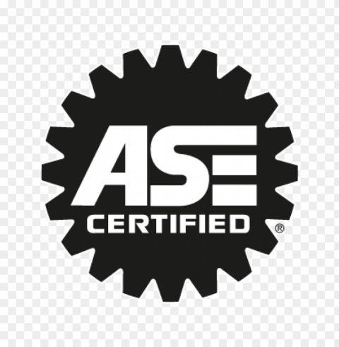 ase certified vector logo free download Clear Background PNG Isolated Design Element