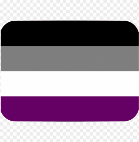 asexual pride flag discord emoji - pride flag emojis discord PNG Image with Isolated Graphic Element