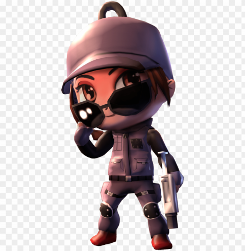 ash chibi rainbow six PNG graphics