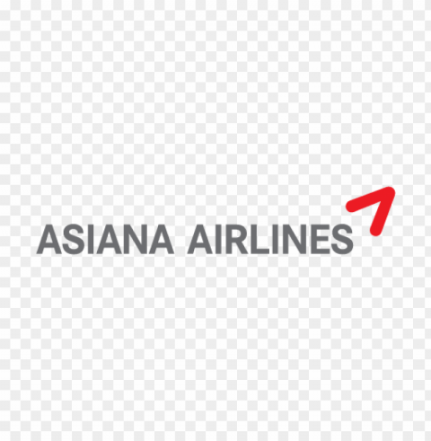 asiana airlines logo vector Transparent PNG Isolated Graphic with Clarity