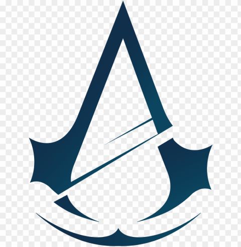 assassin's creed logo - assassin's creed unity symbol Isolated Character with Transparent Background PNG