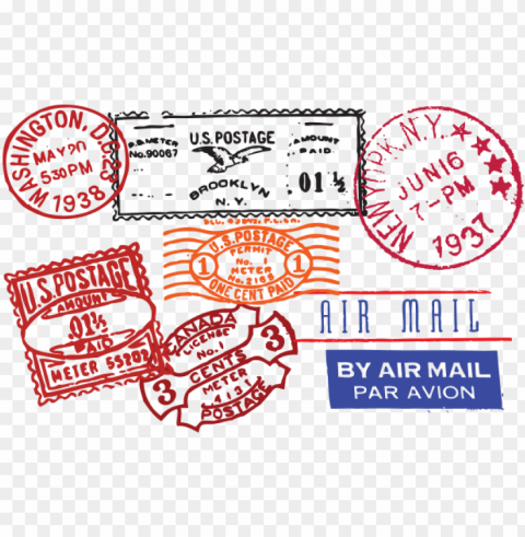 assport stamps vector - vector stam PNG images with alpha transparency free