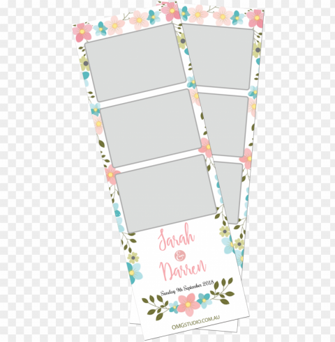 astel flowers photobooth print - paper PNG Graphic with Clear Isolation PNG transparent with Clear Background ID 3c036b0c