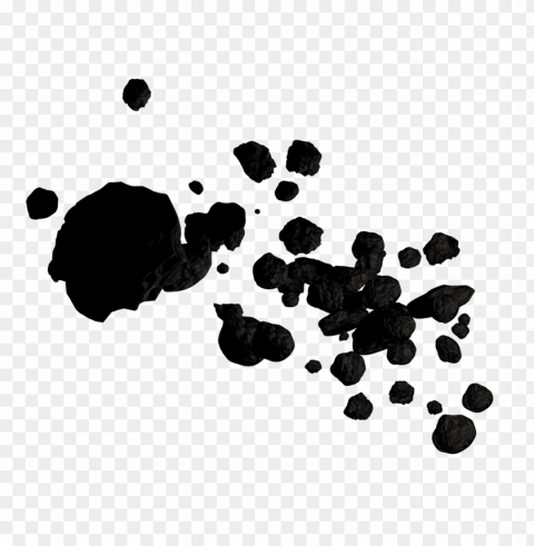 asteroid PNG transparent pictures for editing
