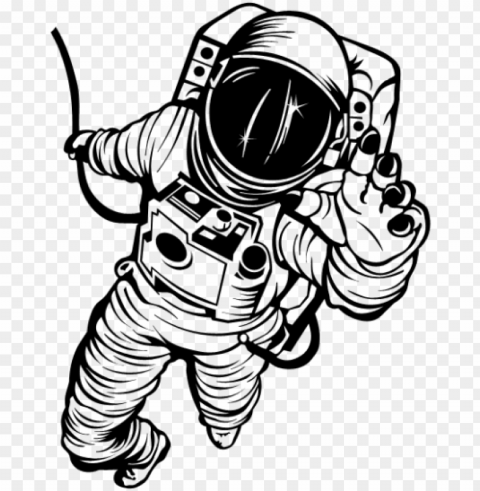 astronaut art jpg royalty free stock - astronauta dibujo PNG transparent elements complete package