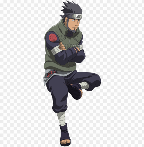 asuma sarutobi lineart colored by dennisstelly-d6w7842 - naruto shippuden asuma Transparent PNG images collection