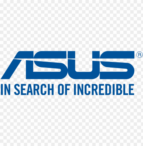 asus in search of incredible logo Transparent picture PNG