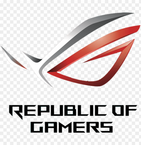 asus rog merupakan produk yang dikeluarkan oleh asus - republic of gamers logo High-definition transparent PNG