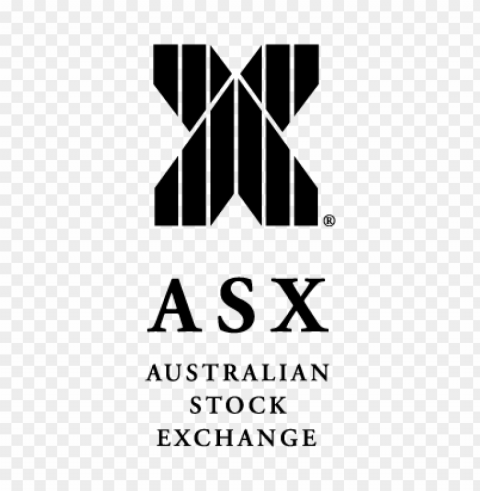 asx-australian securities exchange vector logo Isolated Artwork on Clear Transparent PNG