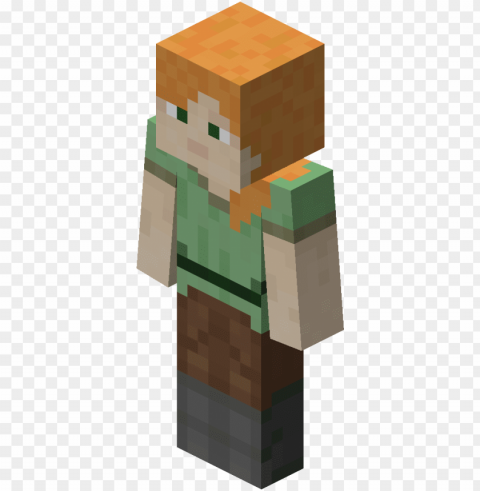 @keemstar alex has done nothing wrong - alex from minecraft Isolated Item on Clear Background PNG