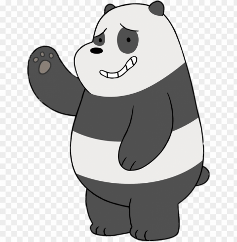 at the movies - griz panda we bare bears Transparent PNG images bulk package