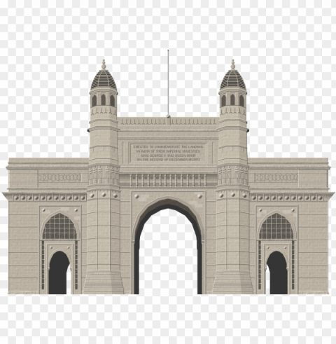 ateway of india - mumbai india gate PNG images for advertising