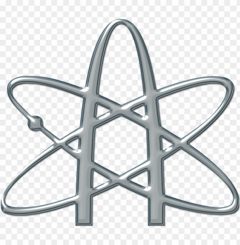 atheism logo chrome large - atheist symbol PNG graphics