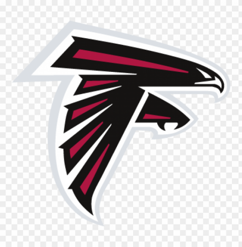 atlanta falcons logo vector free Isolated Artwork on Clear Transparent PNG