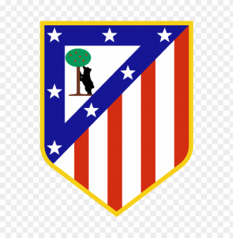 atletico madrid logo vector free download HighQuality PNG Isolated Illustration