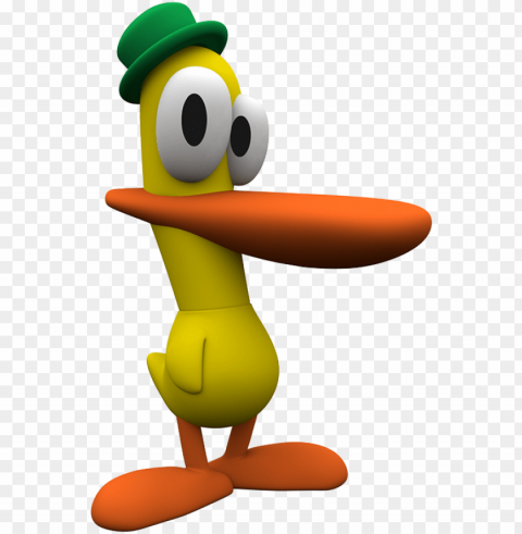 ato - pocoyo duck Isolated Element in HighResolution Transparent PNG