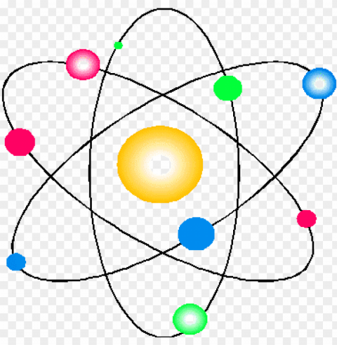 atom Clean Background Isolated PNG Design PNG transparent with Clear Background ID d03f39b9