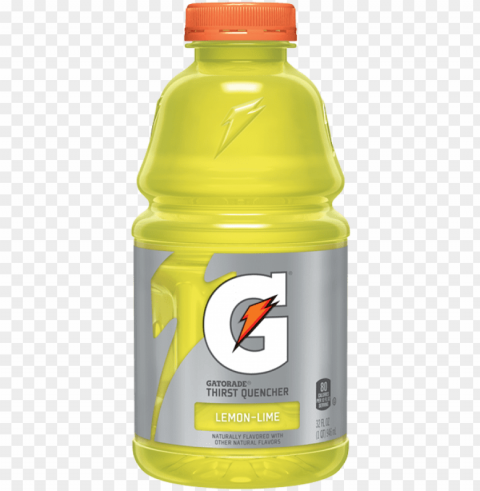 atorade thirst quencher hydrates better than water - gatorade thirst quencer lemonade - 32 fl oz bottle PNG transparent graphic PNG transparent with Clear Background ID 15573a31
