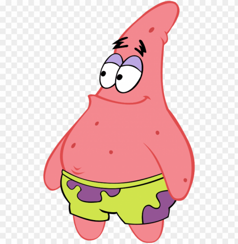 atrick star photo black and white library - patrick star season 1 Isolated Graphic Element in HighResolution PNG