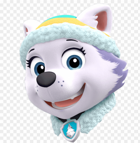 atrulha canina everest - paw patrol everest Isolated Item on Clear Background PNG