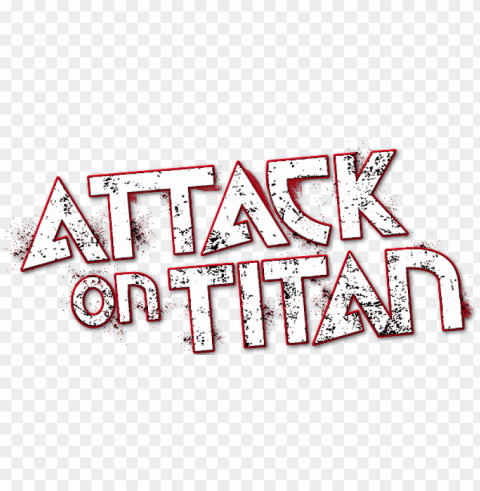 attack on titan return date - attack on titan logo Isolated Design Element in PNG Format