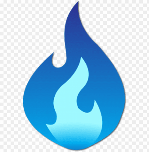 atural gas flame symbol - blue flame icon PNG for digital art