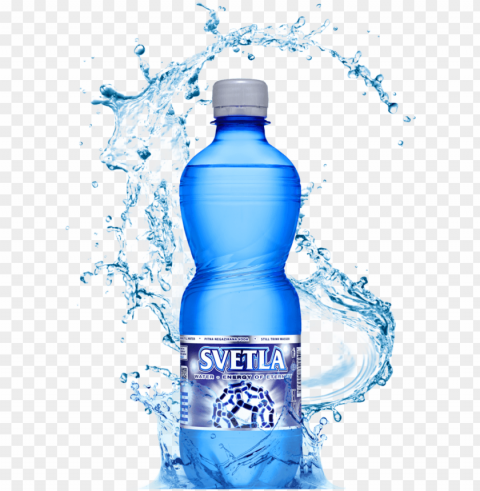 atural mineral water can be either still or sparkling - water splash transparent PNG with clear transparency