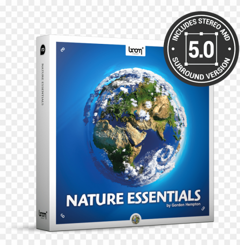 ature essentials nature ambience sound effects library - planets earth PNG Graphic with Transparent Background Isolation