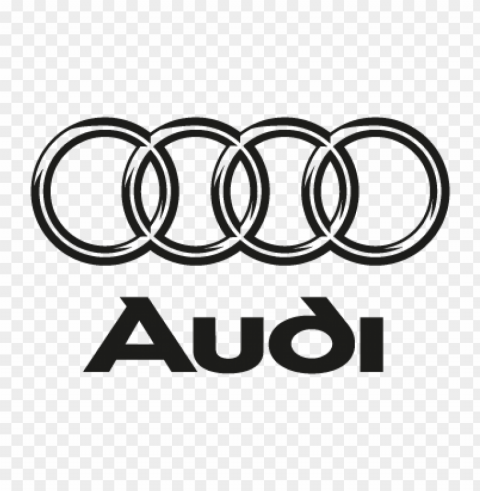 audi company vector logo free download Clean Background Isolated PNG Graphic Detail