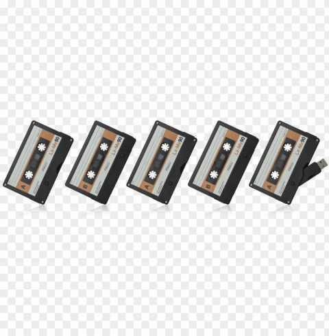 audio cassette usb memory stick - usb HighQuality PNG Isolated Illustration