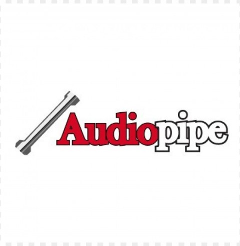 audiopipe logo vector PNG with Isolated Object and Transparency