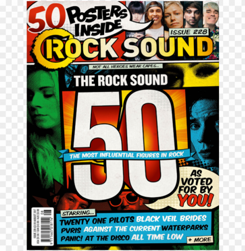 august - rock sound Transparent Background Isolation in PNG Format