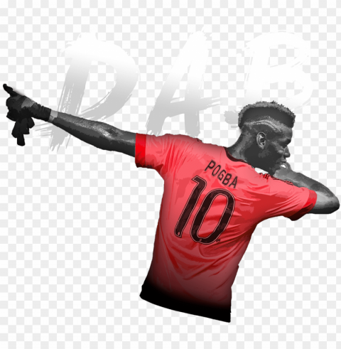 aul pogba - dab - pogba dab manchester PNG Object Isolated with Transparency