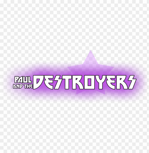 aul & the destroyers a tribute to kiss in the key - graphic desi Transparent PNG Isolated Design Element