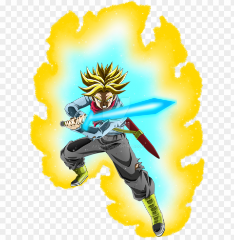 aura drawing rage - trunks super saiyan rage ClearCut Background Isolated PNG Design PNG transparent with Clear Background ID cf1b8fc7