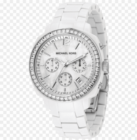 authentic michael kors white watch High-resolution PNG images with transparency wide set