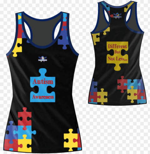 autism awareness - vest High-definition transparent PNG