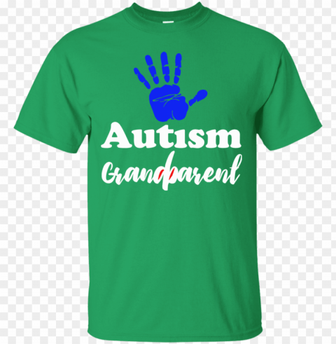 autism grandparents t-shirt men - hand HighQuality Transparent PNG Object Isolation