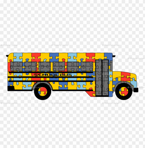 autistic school bus High-definition transparent PNG