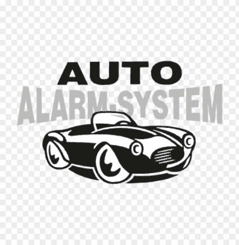 auto alarm system vector logo free download PNG images for editing